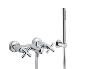 Набор для ванной из хромированной латуни