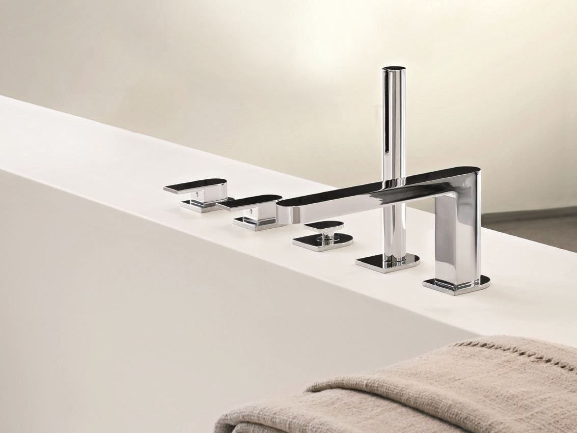 Набор для ванны с 5 отверстиями и ручным душем Fantini Rubinetti море ARCH-00100605 - Вид №1