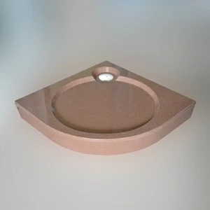 Душевой поддон 100X100X16 СМ R-ТЕРРАКОТ GUTEWETTER