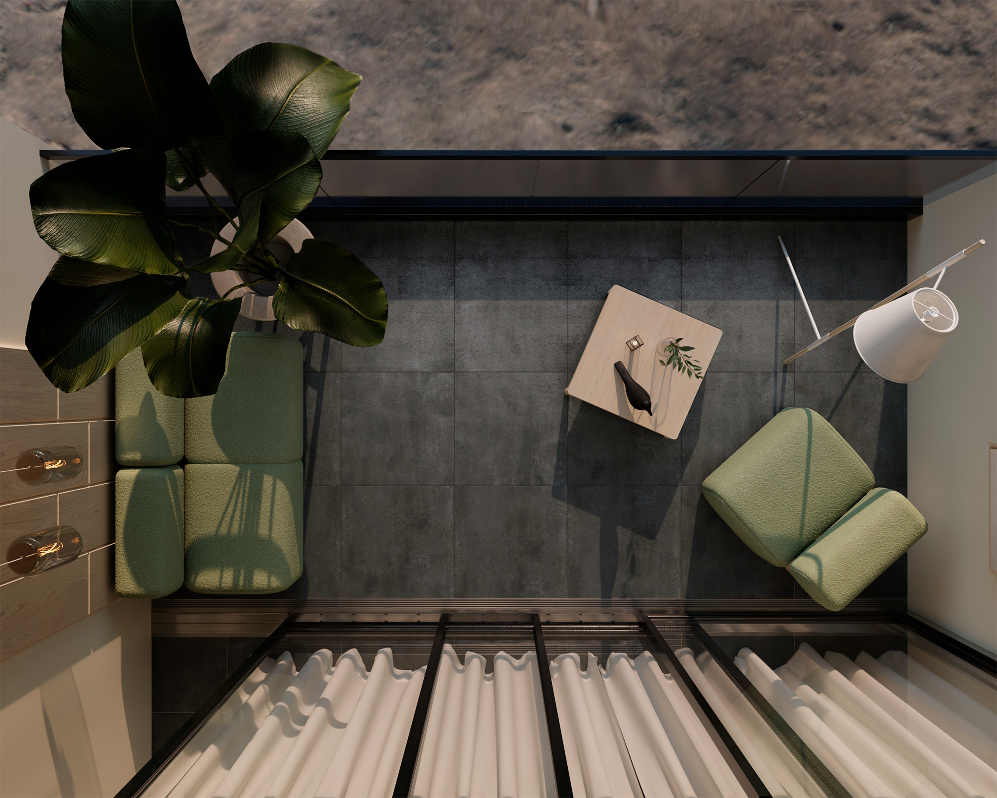 ELITE DARK GREY — Графитовая Элегантность SG3005-A Arcadia Ceramica - Вид №3