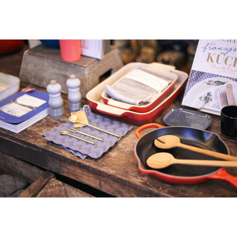 Сковорода чугунная Le Creuset, Ø23 см, оранжевая 20182230900422 - Вид №5