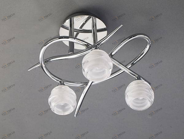 Потолочная люстра Mantra Loop Chrome 1804 MANTRA ДИЗАЙНЕРСКИЕ, LOOP CHROME 058854 Белый 