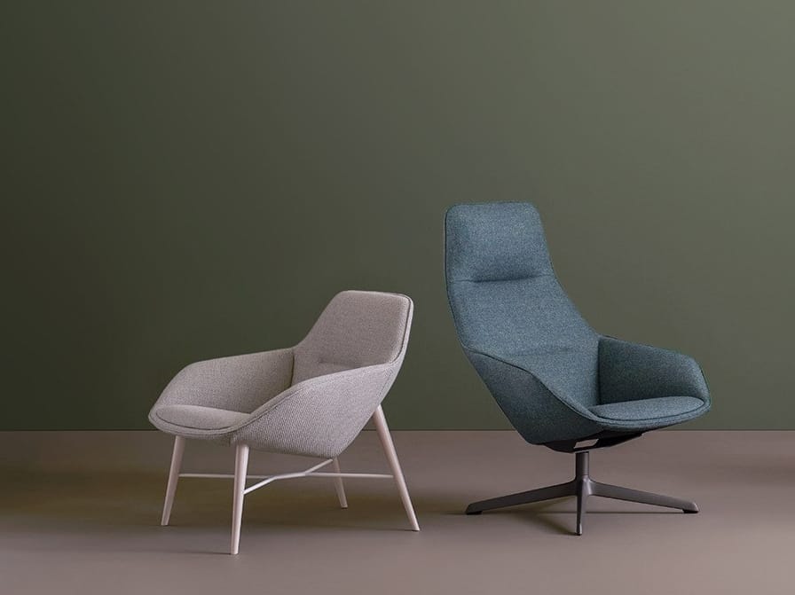 Тканевое кресло с подлокотниками Brunner ray soft ARCH-00050783 - Вид №2