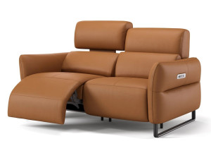 2-местный кожаный диван