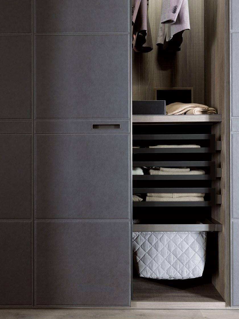 MisuraEmme Шкаф из экокожи с копланарными дверцами Misuraemme sun-id-1508786 - Вид №4