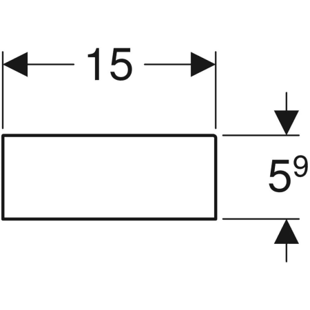 500.678.00.1 Перегородка для выдвижного ящика Geberit H-образная, для верхнего выдвижного ящика Geberit  - Вид №4