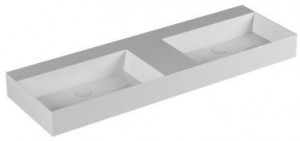 ELLP14245DQ0 Подвесная раковина настенная прямоугольная Azzurra Ceramica Elegance белая