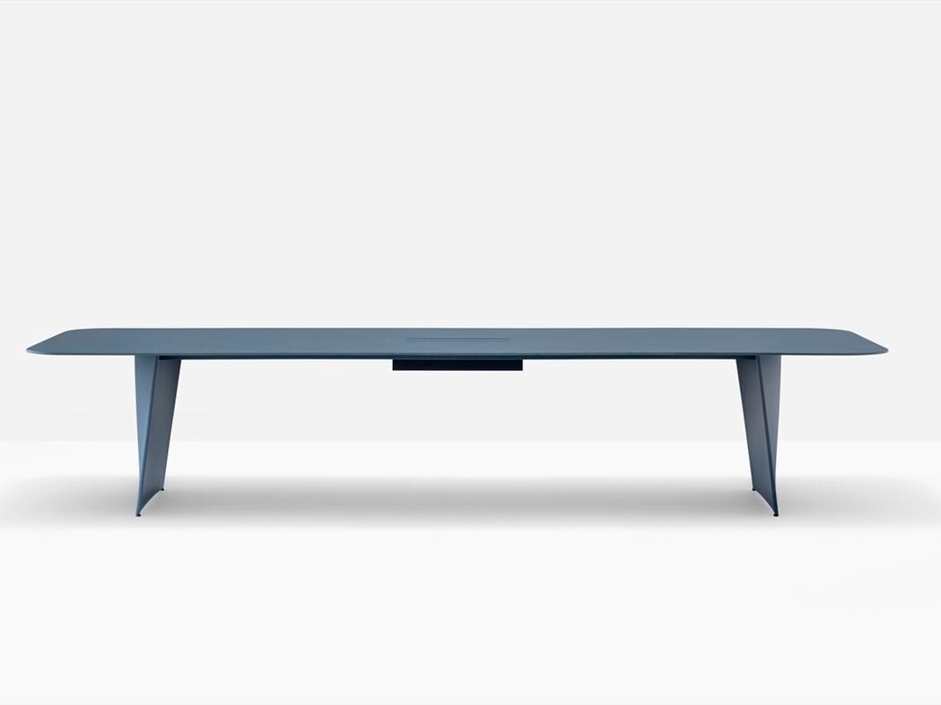Прямоугольный стол для совещаний из литого алюминия Pedrali FRANK TFK CC ARCH-00052580