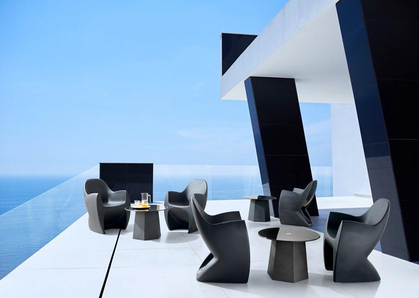 PF Stile Садовый стул из полиэтилена с подлокотниками Outdoor sun-id-1404969 - Вид №1