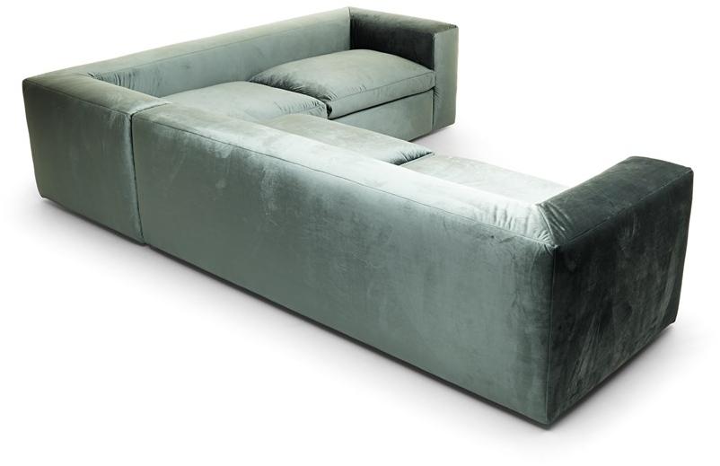 EPÒNIMO Модульный угловой диван в бархате  Bb005 - 014  - Вид №1