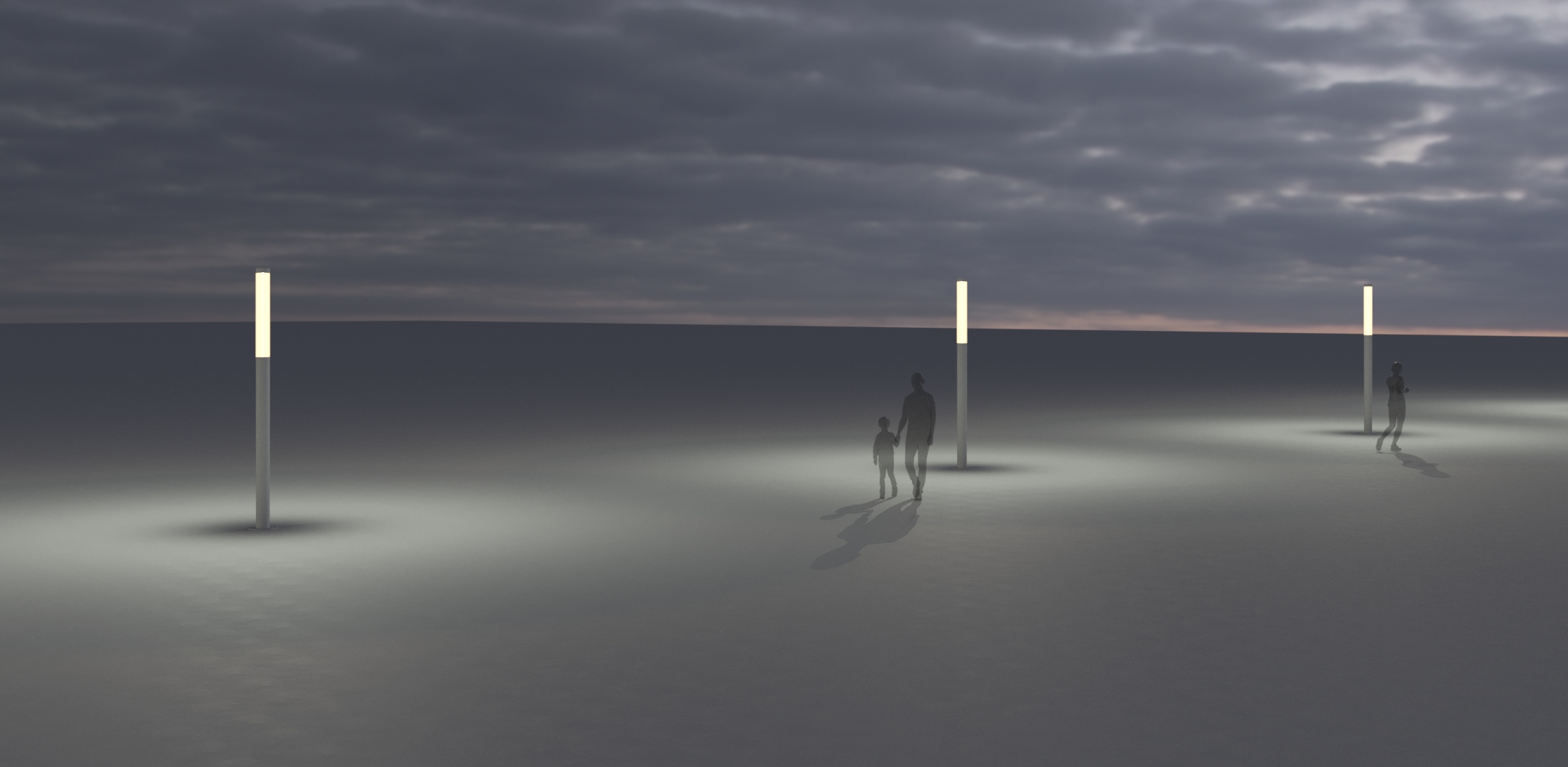 3366613 Уличное освещение  Platek TUBE  TUBE H. 3000 mm - LED 3000K - Вид №11