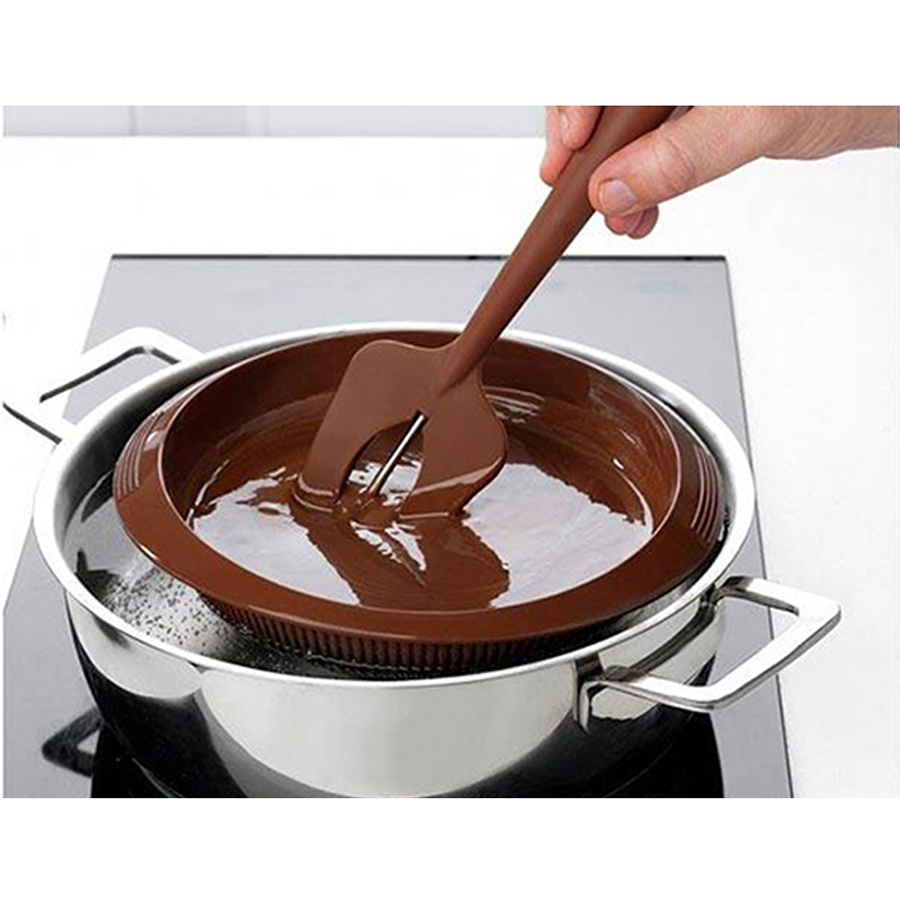 70.096.98.0062 Лопатка силиконовая с термометром 32 х 7 см Silikomart  - Вид №2