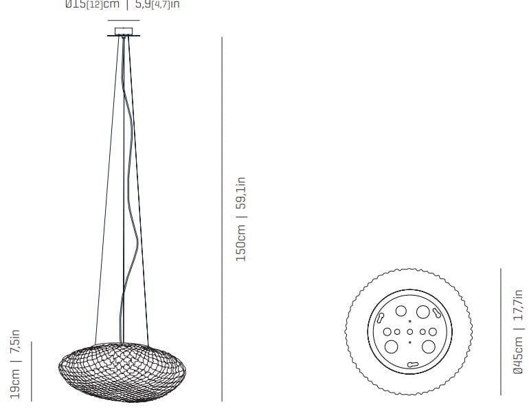 Светодиодный подвесной светильник из нержавеющей стали A-Emotional Light Tati ARCH-00039036 - Вид №8