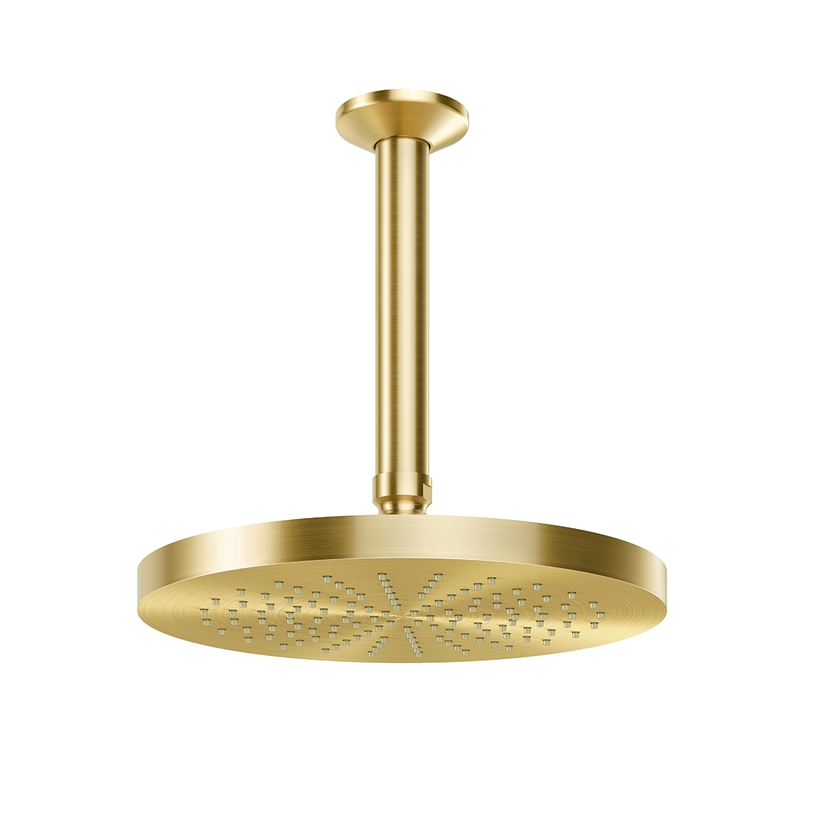 00909372 Потолочный душ 200 матовое золото Docol EDEN