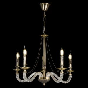 Подвесная люстра Freya Charis FR2007PL-05BZ FREYA ДИЗАЙНЕРСКИЕ, CHARIS 279378 Бронза