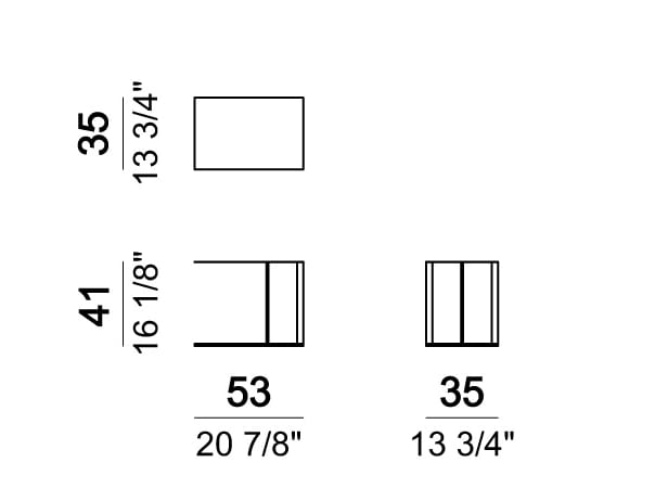 Журнальный столик из нержавеющей стали Arketipo ARCH-00110105 - Вид №4