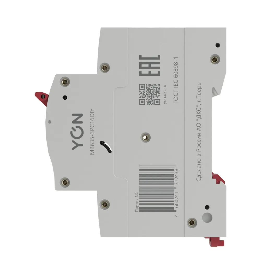 Автоматический выключатель DKC Yon 3P C16 А 4.5 кА STLM-2171061 - Вид №2