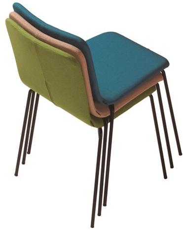 Capdell Стул штабелируемый тканевый с обивкой Mirò MIRO sun-id-1505126 - Вид №5