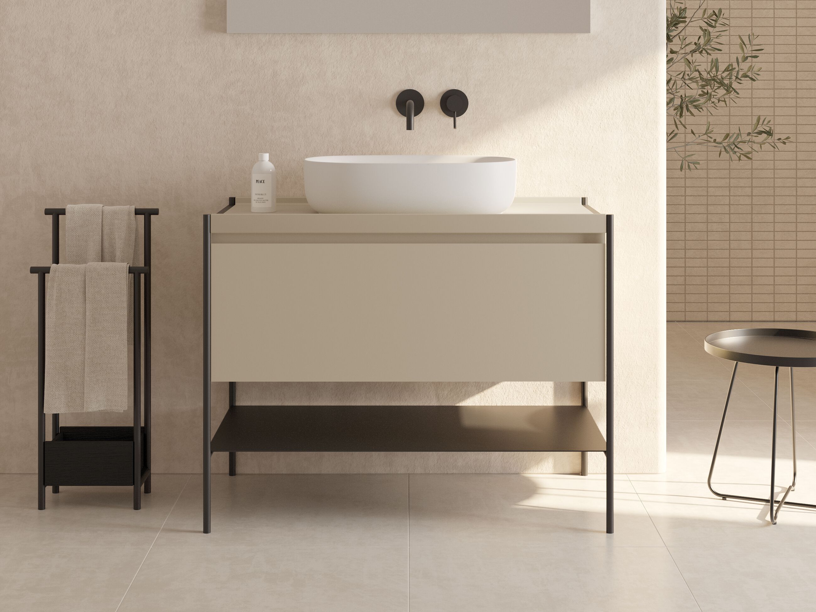 Напольный умывальник с ящиками Ceramica Globo MATERIA - MT017AR ARCH-00094795