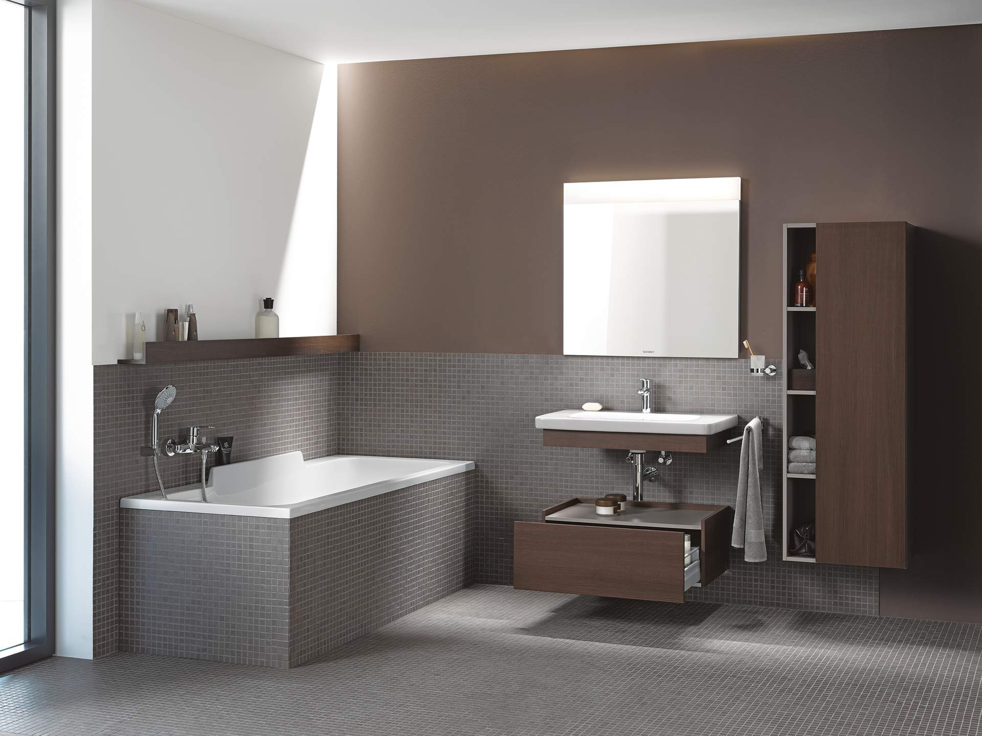 DS628202222 DuraStyle Шкафчик Белый глянцевый декор Duravit - Вид №3