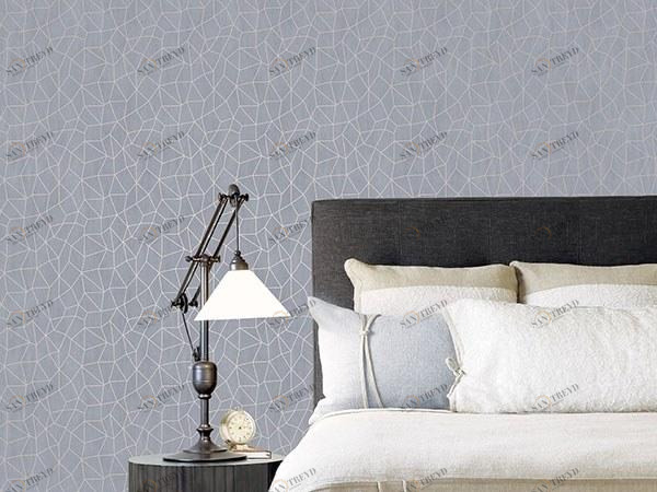 NANNI GIANCARLO & C. Виниловые обои с геометрическим рисунком Carte da parati G67698