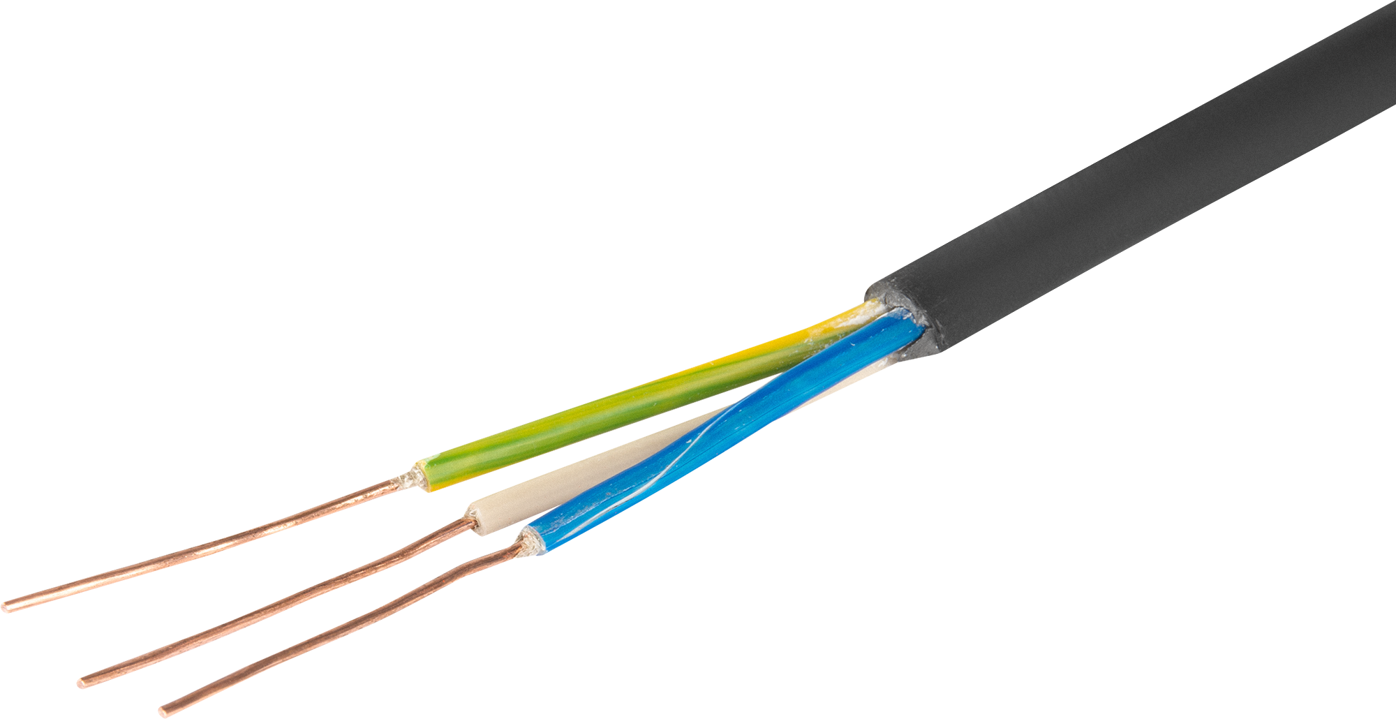 Кабель АЛЬФАКАБЕЛЬ ВВГнг(A)-FRLS 3х1,5 мм² для пожаробезопасных систем 82990175