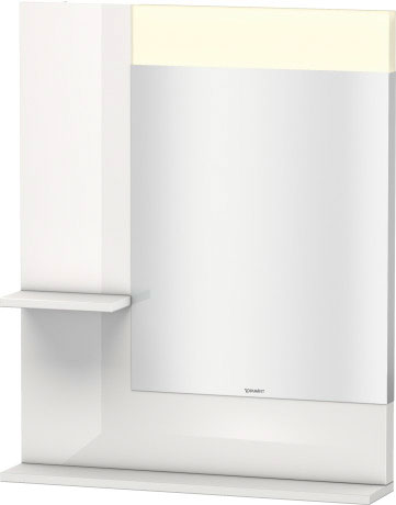 VE731007171 Vero Зеркало с полочками сбоку и внизу Средиземноморский дуб Duravit - Вид №1