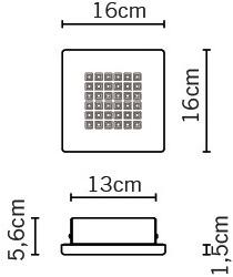 Fabbian Бра / потолочный светильник из пластика sun-id-1363065 - Вид №7