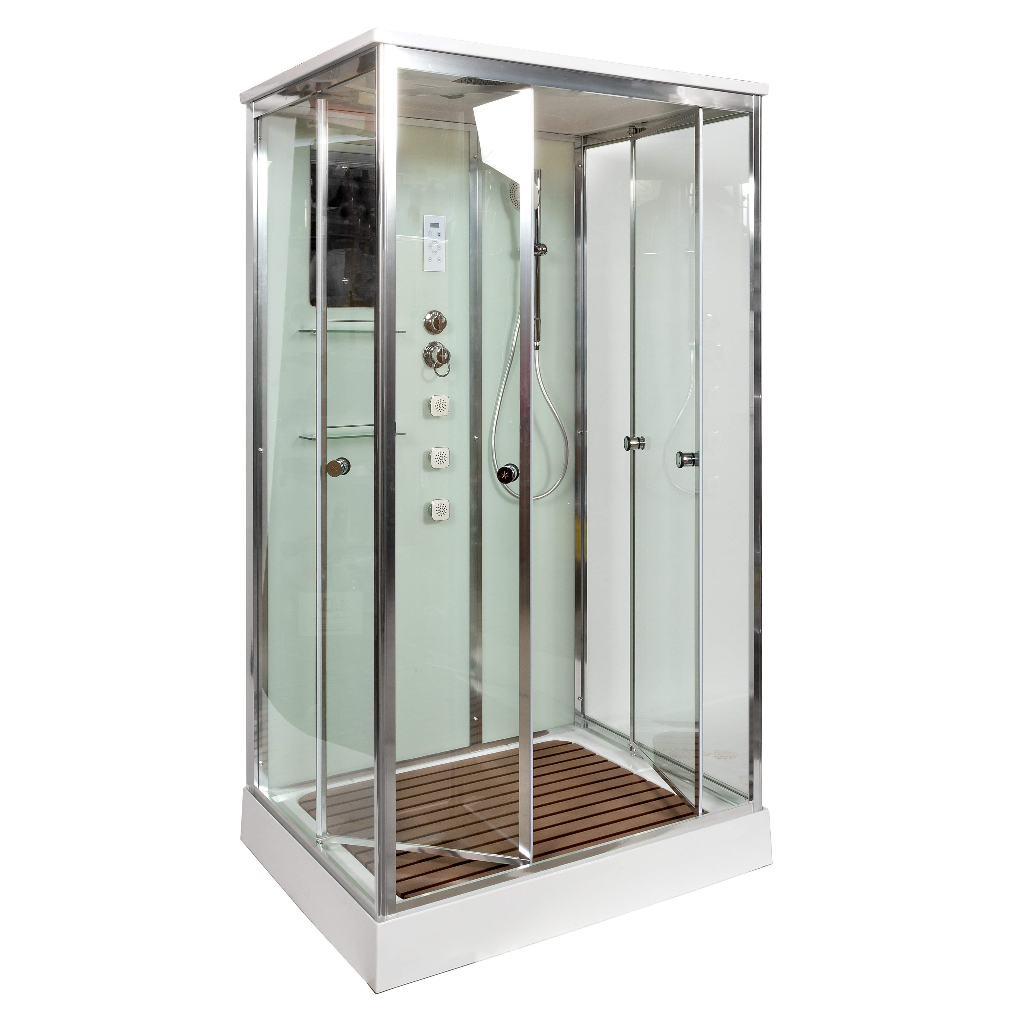 ЕМ4511 L с гидромассажем (гм.) Душевая кабина DETO Серия EM V1215 - Вид №9