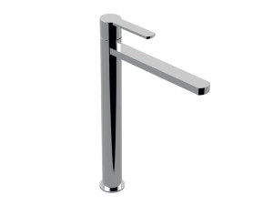 Высокий однорычажный смеситель для раковины