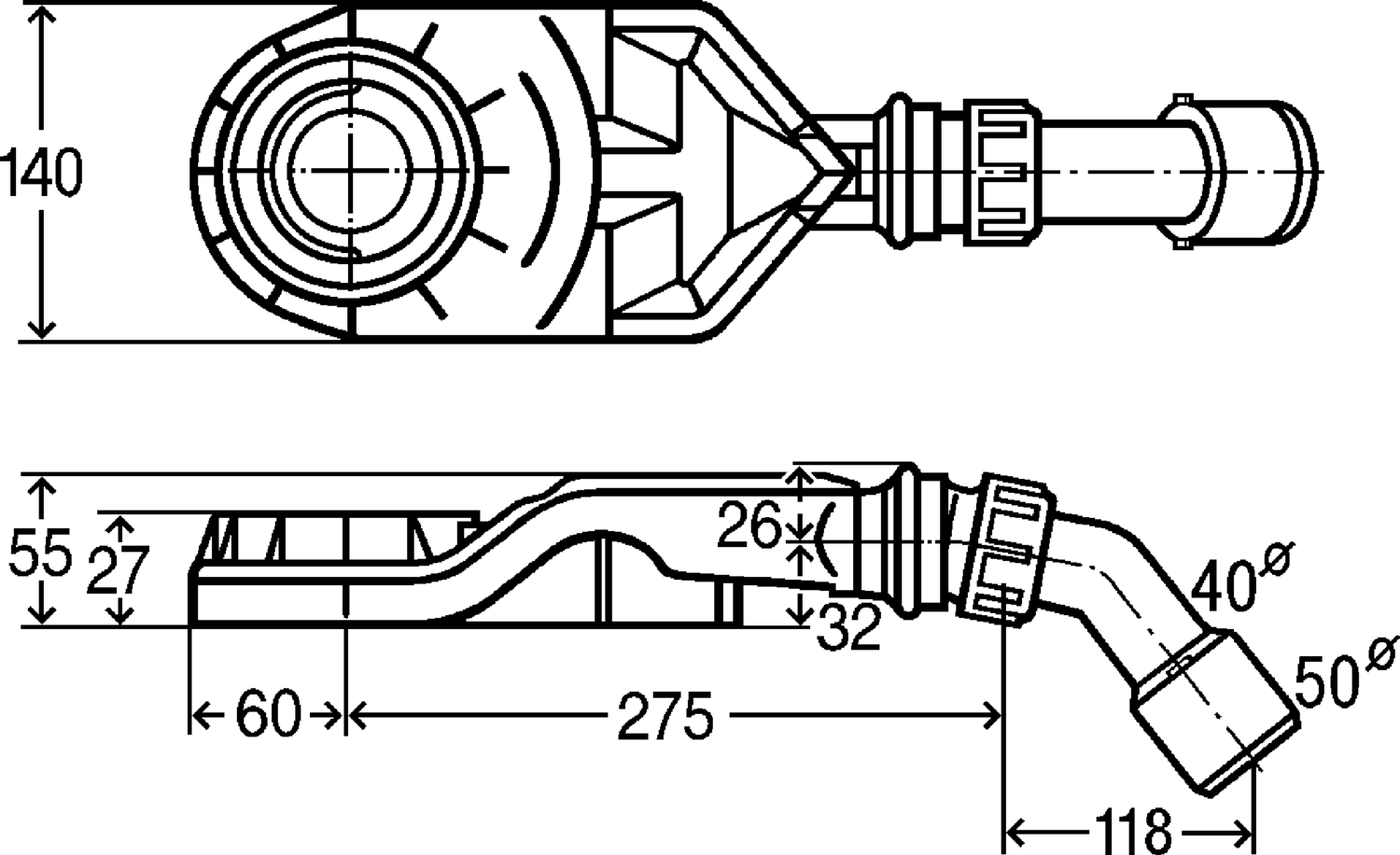 Канализационная арматура  Душевые лотки Advantix  Угловые трапы Advantix  Принадлежности для угловых трапов Advantix VIEGA 690 397 Модель 4980.65 Santreyd  - Вид №2