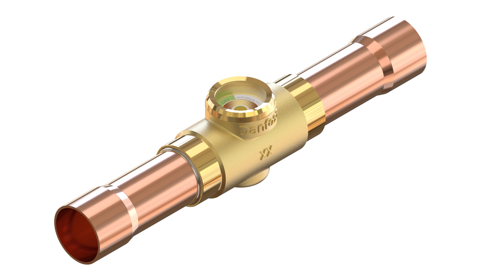 Danfoss SGN — Смотровые стекла с индикатором влажности SGN 12 Смотровое стекло 014-0183  - Вид №14
