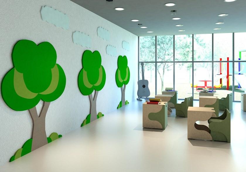 IndakoLab Декоративный деревянный настенный объект Theatre sun-id-1396720 - Вид №4