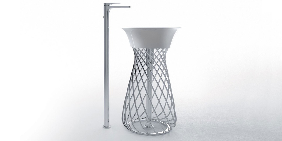 W2 Накладная раковина на столешницу  овальная Ceramica Hidra  - Вид №1