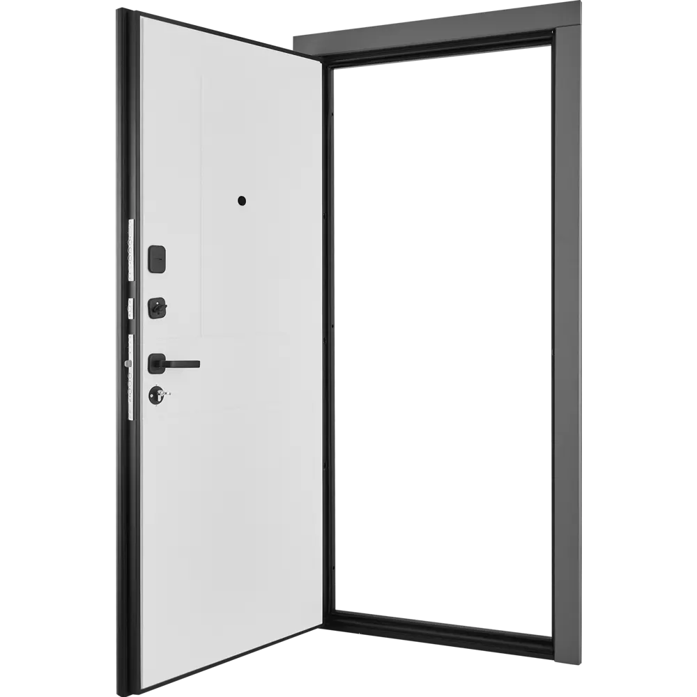 Дверь входная металлическая Лацио 96x201 см левая белая BELWOODDOORS STLM-2115650 - Вид №7