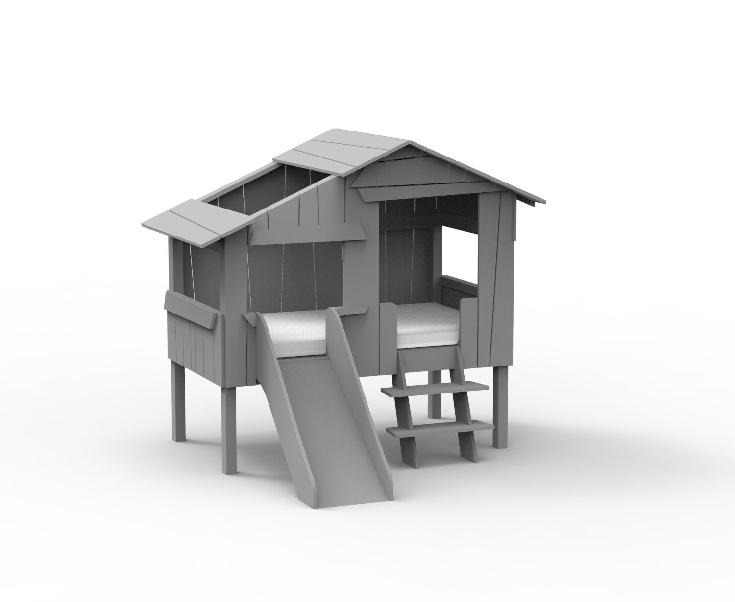 Кровать-чердак из МДФ Mathy by Bols TREEHOUSE BEDS &amp ARCH-00114895 - Вид №17