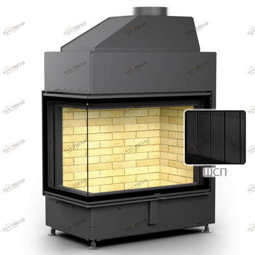 Каминная топка ASTOV П2С 800 ШСП 6777
