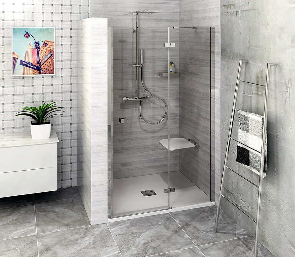 FL1412L Polysan Ширмы для душа FORTIS LINE 