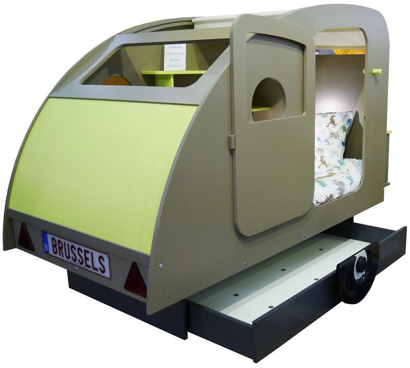 Mathy by Bols Односпальная контейнерная кровать из МДФ Lits creatifs sun-id-1351550 - Вид №4