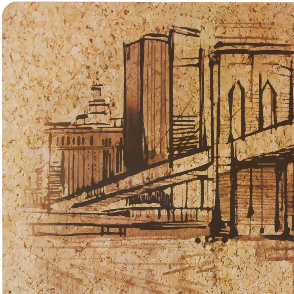 Салфетка New York пробка 44x28.5 см 83630709 STLM-2092603 REMILING  - Вид №1