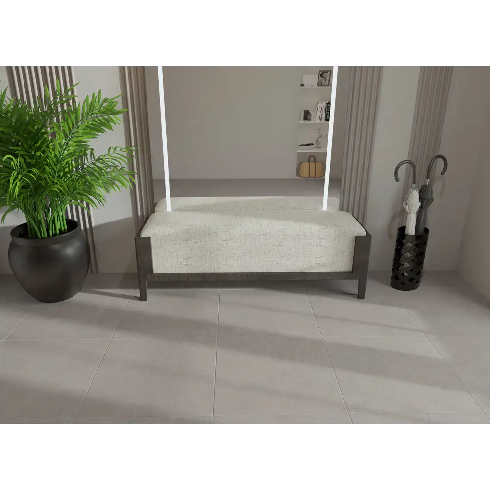 Глазурованный керамогранит Axima Fresno 60x60 см 1.44 м² матовый цвет серый 89434349 STLM-2121671 - Вид №5
