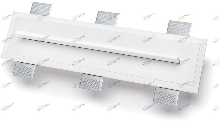 9010 novantadieci Встраиваемый настенный светильник из алюминия alumite® и cristaly®  2508c 