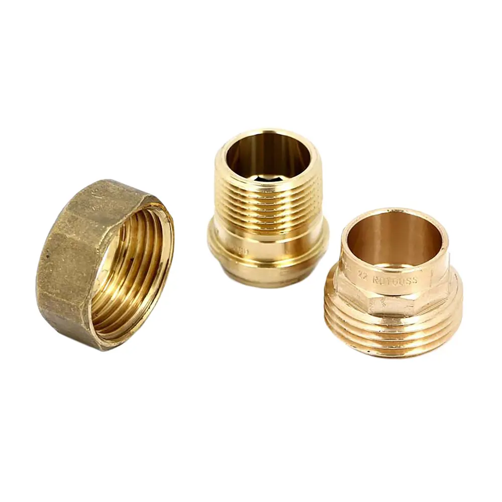 Соединитель пайка 22 мм x 3/4" разъём наружная резьба медь 101558 82109524 STLM-2204092 Viega  - Вид №2