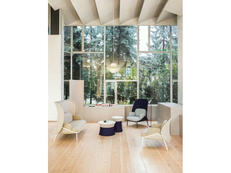 Журнальный столик из низкой ткани для гостиной MDD сетка ARCH-00059716 - Вид №5