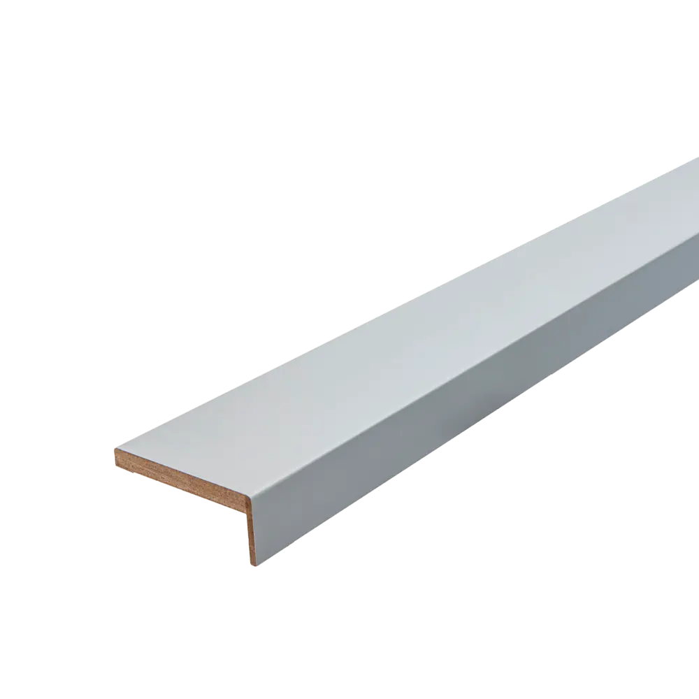 PORTIKA Палермо: телескопические наличники серые для одностворчатых дверей 87418106 STLM-1584767