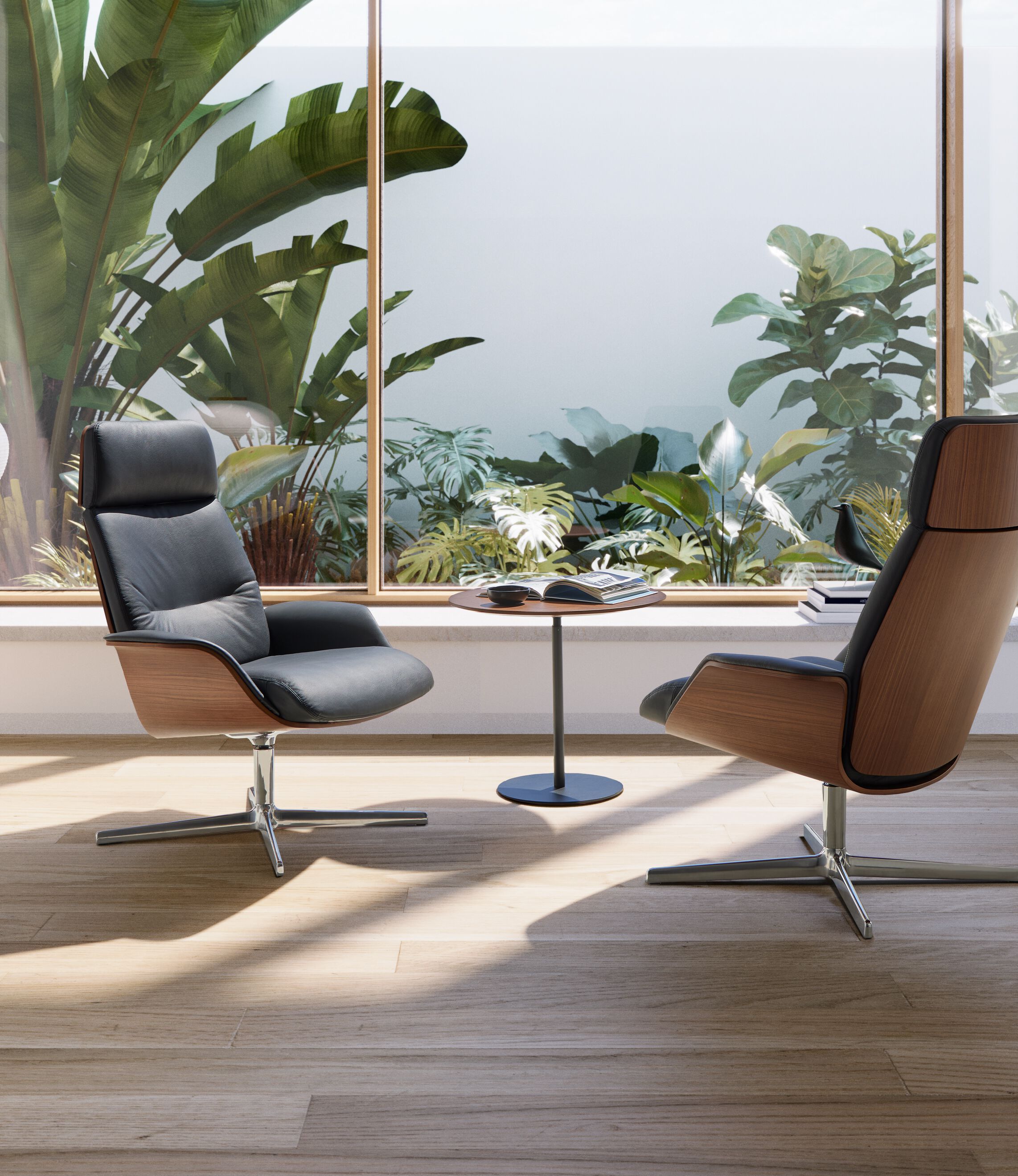 Тканевое вращающееся кресло INCLASS Rever ARCH-00043899 - Вид №6