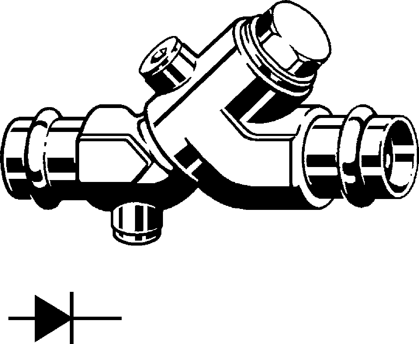 Viega Обратный клапан Easytop 2239 (471 170 *))  - Вид №1