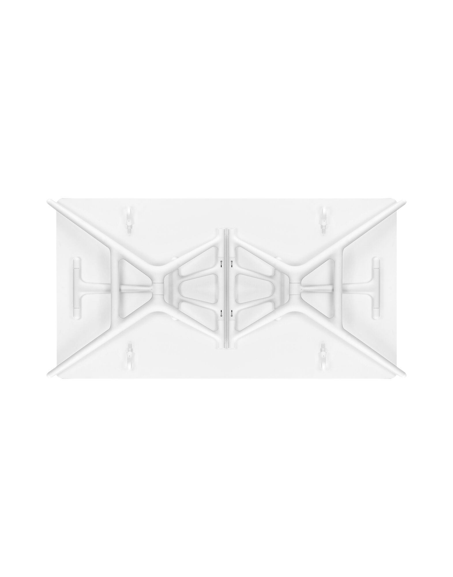 Складной стол из алюминия и полипропилена Kartell SPOON ARCH-00114824 - Вид №15