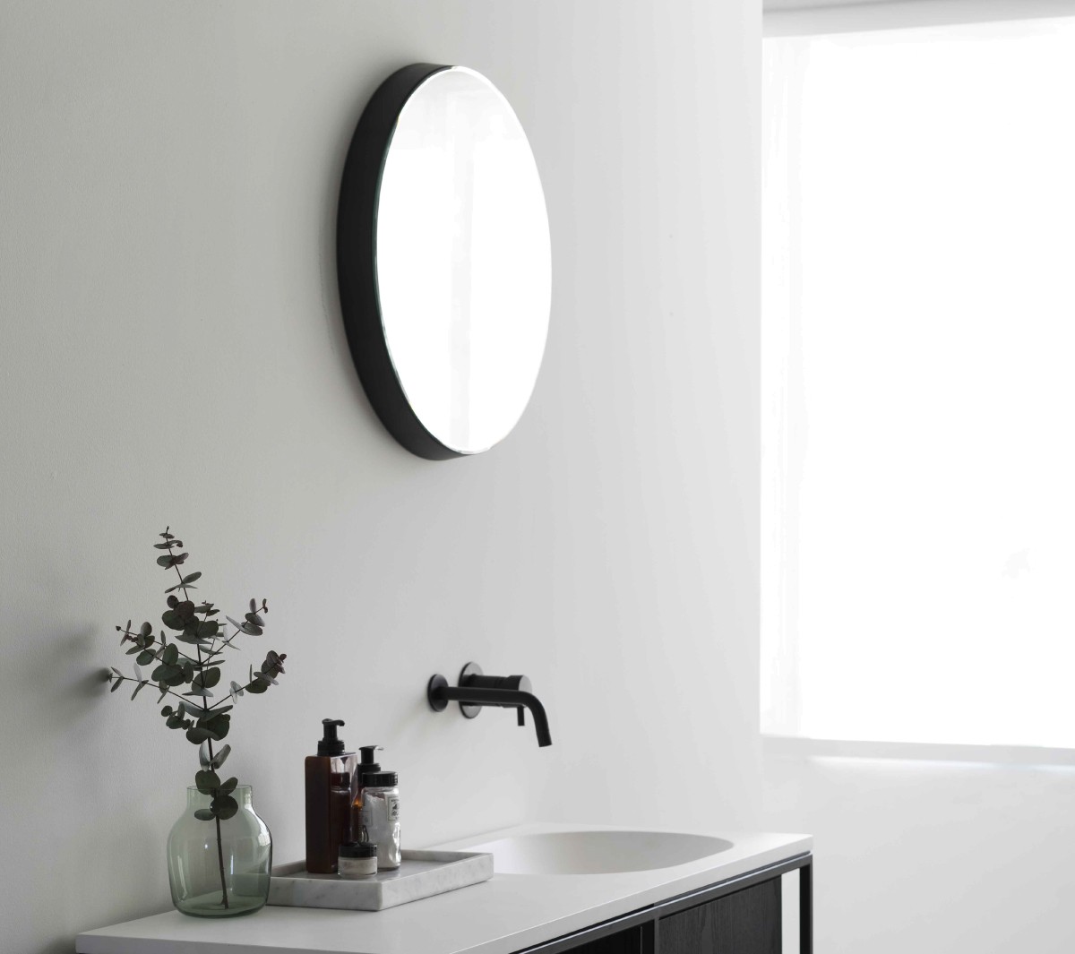 Ex.T Gravity Настенное зеркало EXSPGRAVITYTONDNE+EXSPINGRAVITYNE  - Вид №2