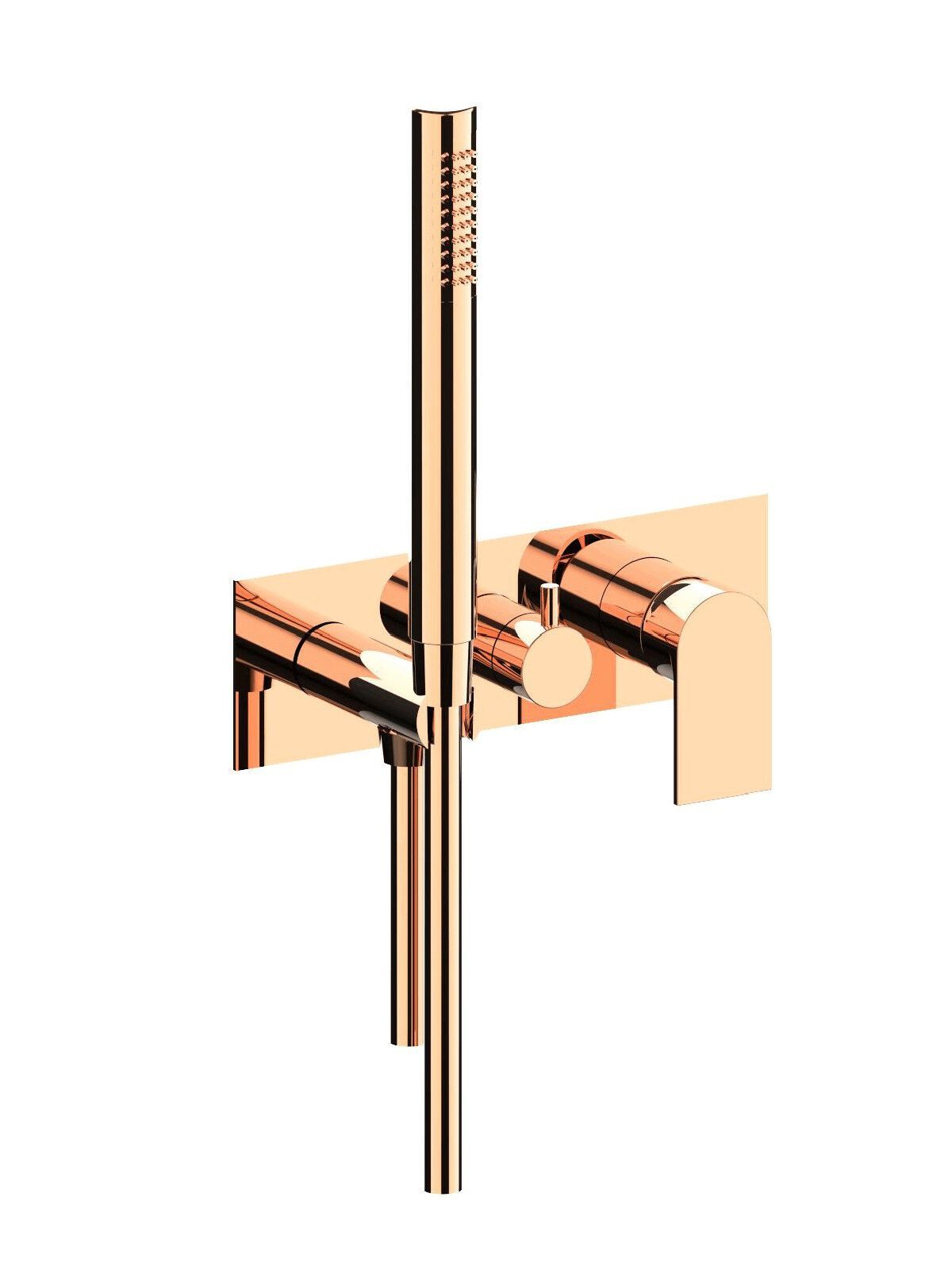 Однорычажный смеситель для душа с ручным душем Rubinetterie Frattini отдельная эстетика ARCH-00087296 - Вид №18